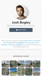 Mobile Screenshot of joshbegley.com